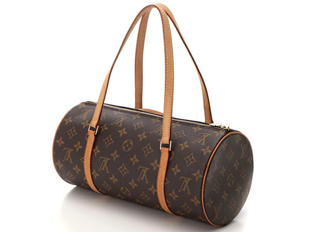 Louis Vuitton Monogram Papillon Handbag Brown